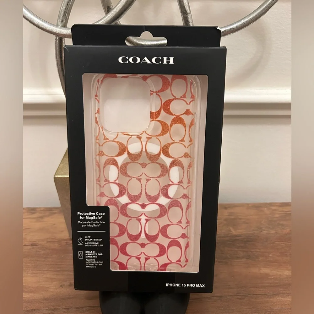 Coach Ombre Signature MagSafe iPhone 15 Pro Max Case